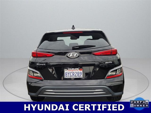 used 2022 Hyundai Kona EV car, priced at $22,493