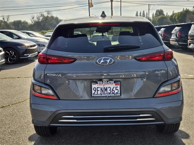 used 2023 Hyundai Kona EV car, priced at $17,993