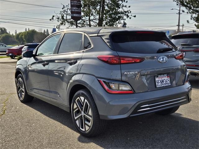 used 2023 Hyundai Kona EV car, priced at $17,993