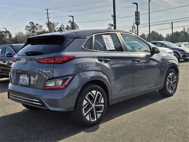 used 2023 Hyundai Kona EV car, priced at $17,993
