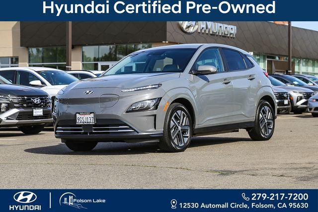 used 2023 Hyundai Kona EV car, priced at $21,991