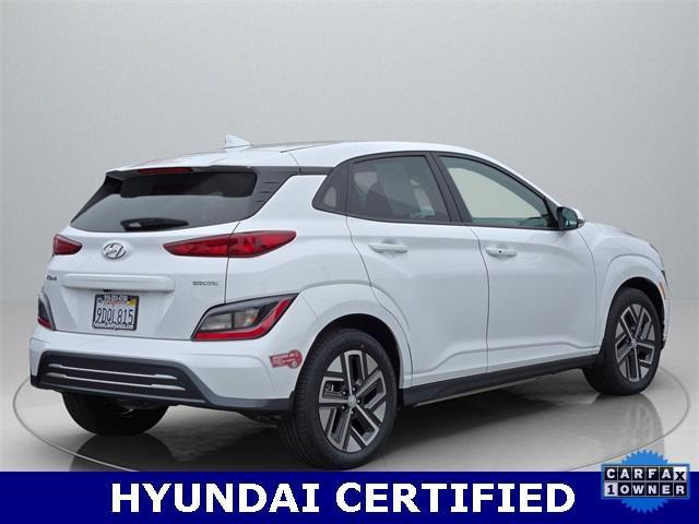 used 2023 Hyundai Kona EV car, priced at $15,900