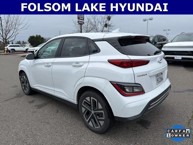 used 2023 Hyundai Kona EV car, priced at $17,992