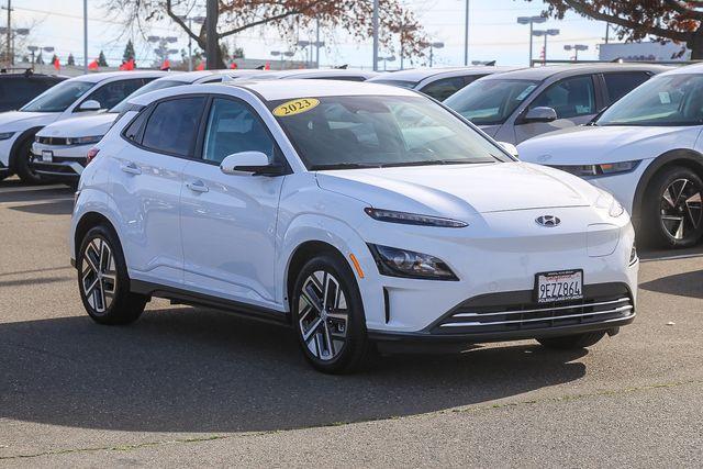 used 2023 Hyundai Kona EV car, priced at $16,994