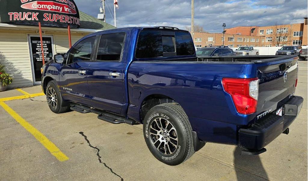 used 2021 Nissan Titan car, priced at $30,899