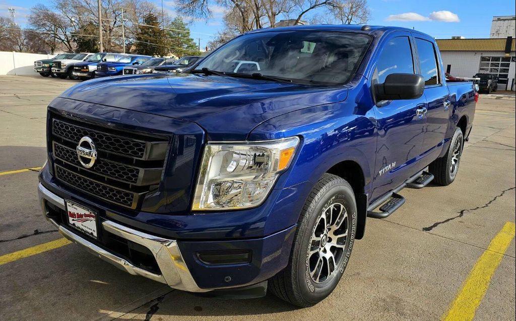 used 2021 Nissan Titan car, priced at $30,899