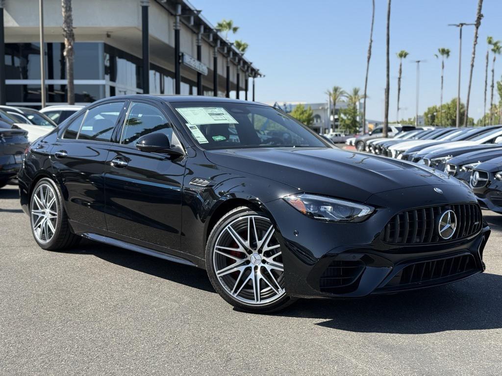 new 2025 Mercedes-Benz AMG C 63 car, priced at $93,005