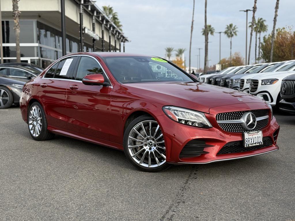 used 2020 Mercedes-Benz C-Class car, priced at $21,998