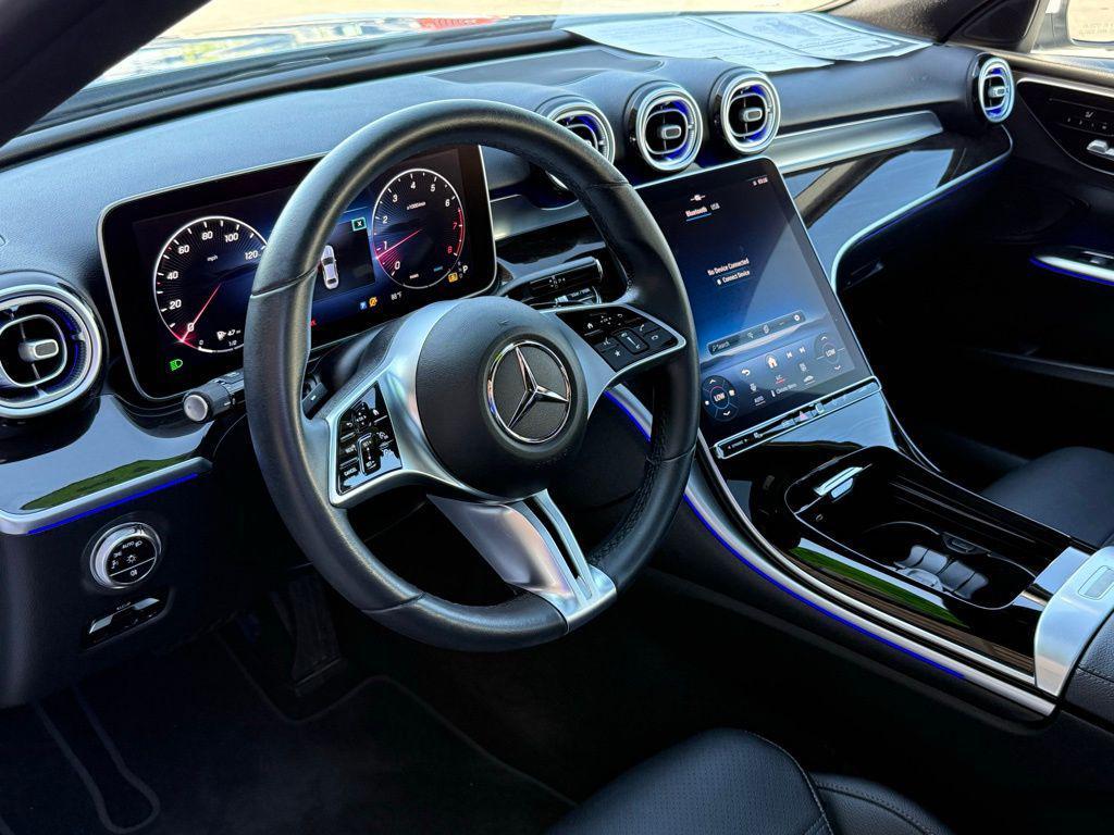 used 2023 Mercedes-Benz C-Class car, priced at $38,498