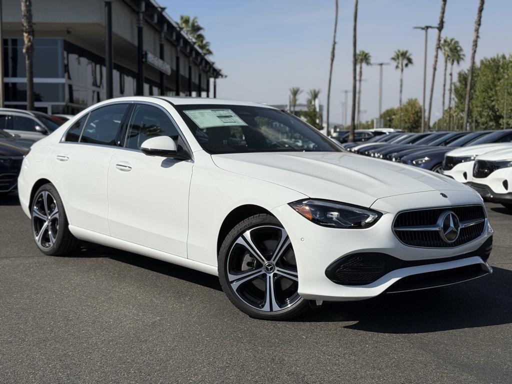 new 2025 Mercedes-Benz C-Class car, priced at $50,705