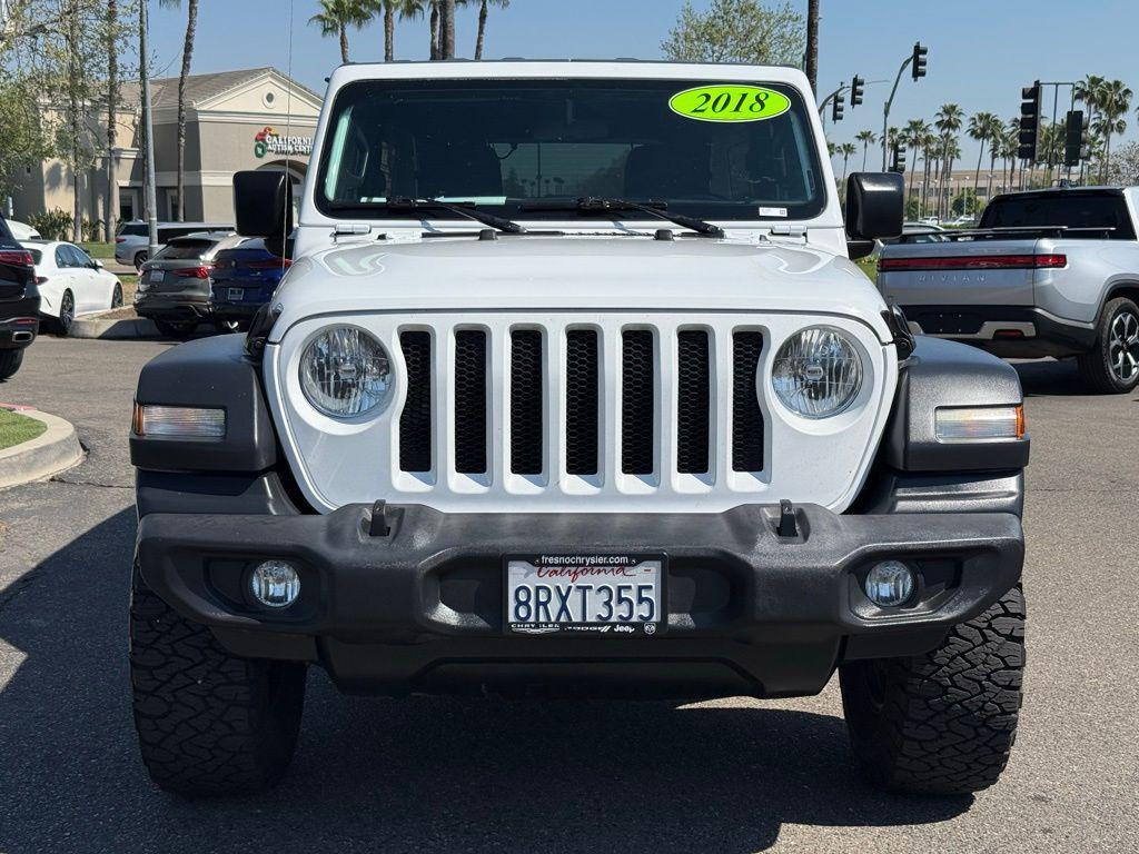 used 2018 Jeep Wrangler Unlimited car, priced at $18,998