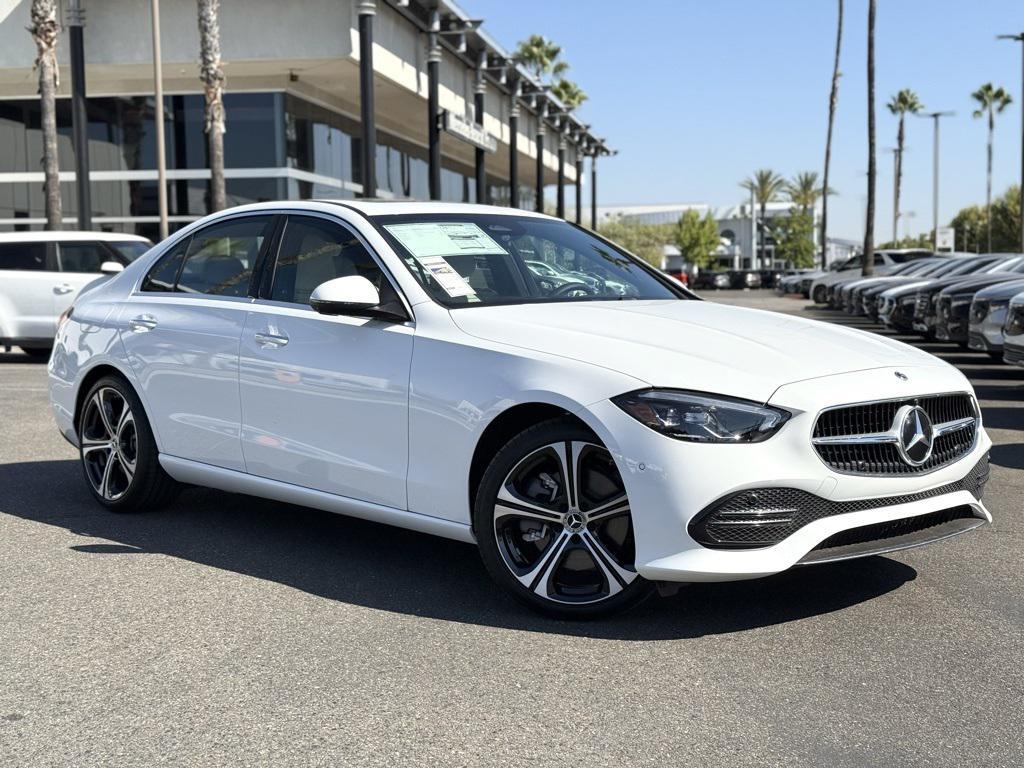 new 2025 Mercedes-Benz C-Class car, priced at $52,935