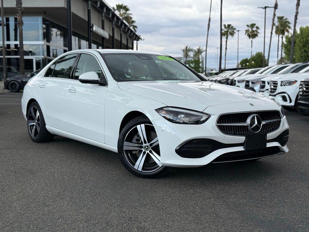used 2025 Mercedes-Benz C-Class car, priced at $38,995