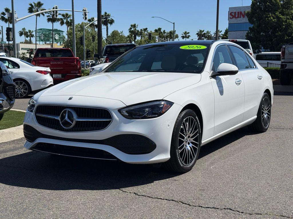 new 2026 Mercedes-Benz C-Class car, priced at $52,170