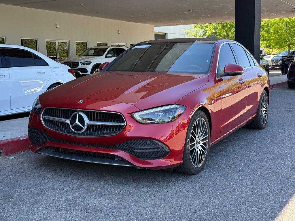 used 2023 Mercedes-Benz C-Class car, priced at $33,998