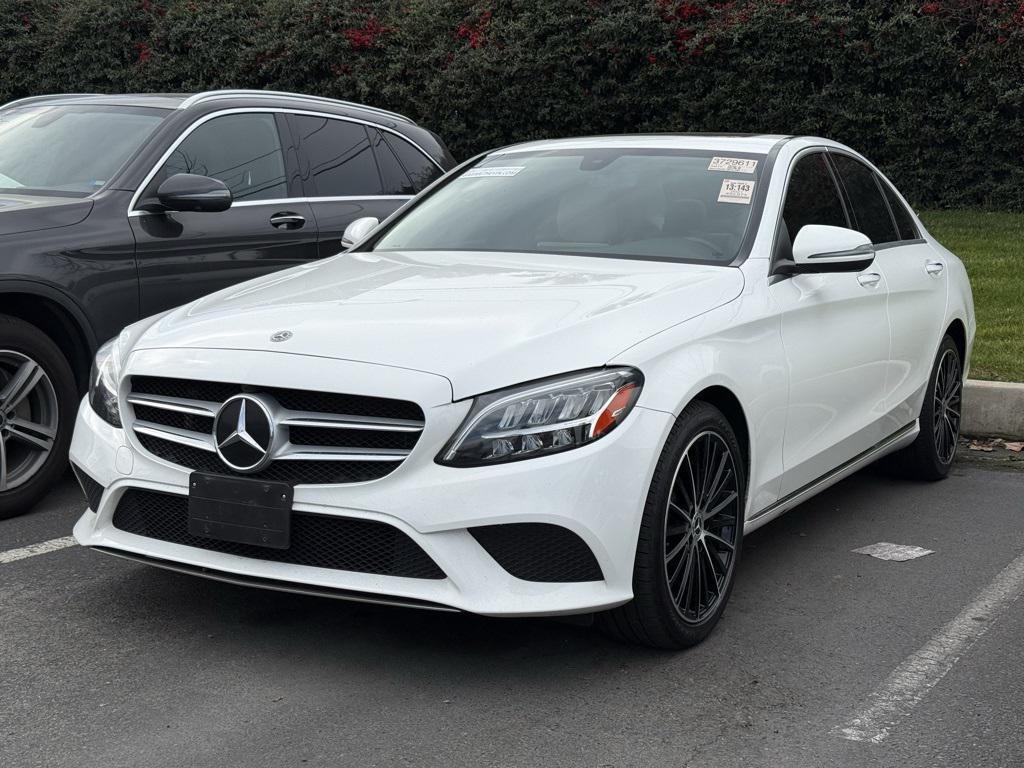 used 2021 Mercedes-Benz C-Class car, priced at $19,998