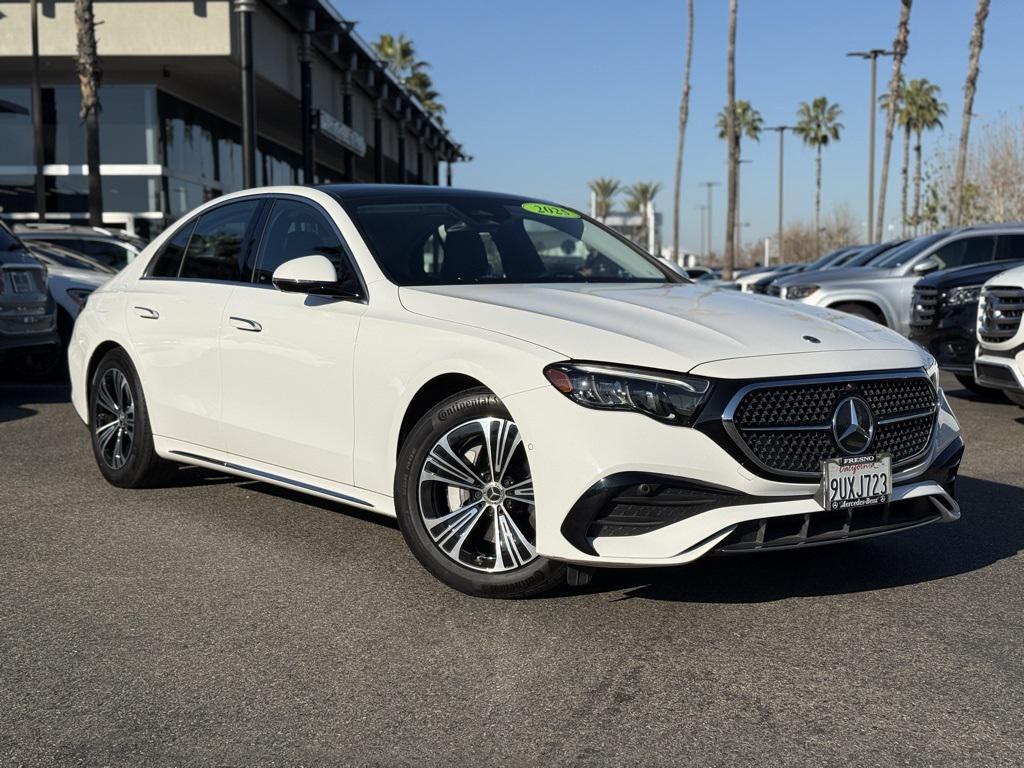 used 2025 Mercedes-Benz E-Class car, priced at $54,998