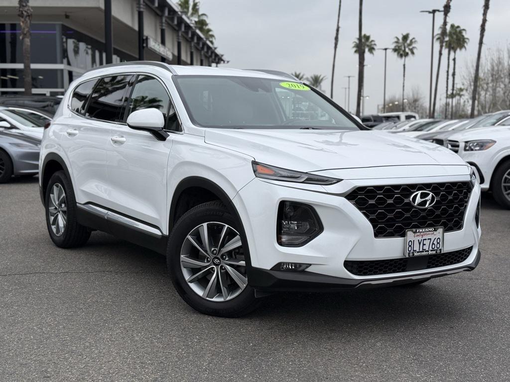 used 2019 Hyundai Santa Fe car, priced at $17,498