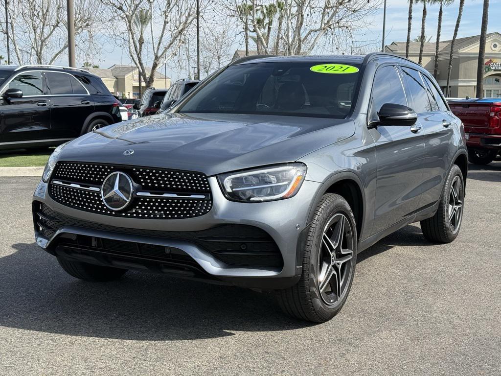 used 2021 Mercedes-Benz GLC 300 car, priced at $21,998