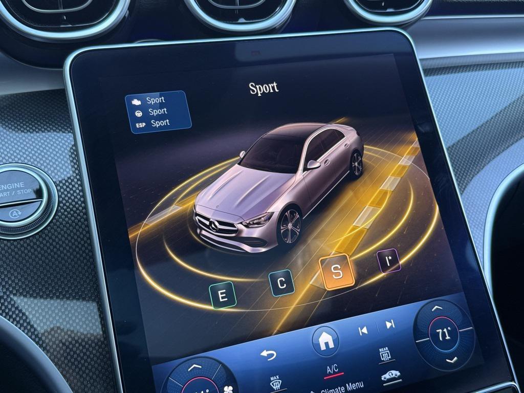 used 2022 Mercedes-Benz C-Class car, priced at $29,999