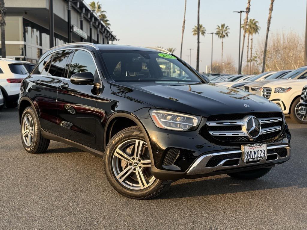 used 2021 Mercedes-Benz GLC 300 car, priced at $28,998