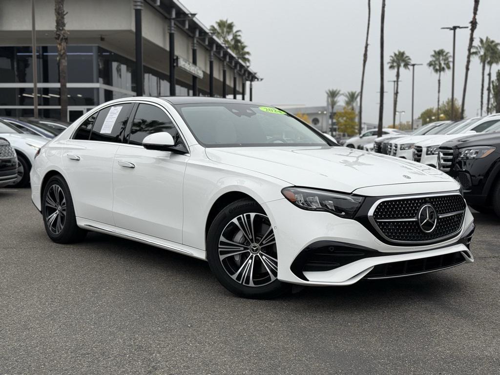 used 2024 Mercedes-Benz E-Class car, priced at $53,500
