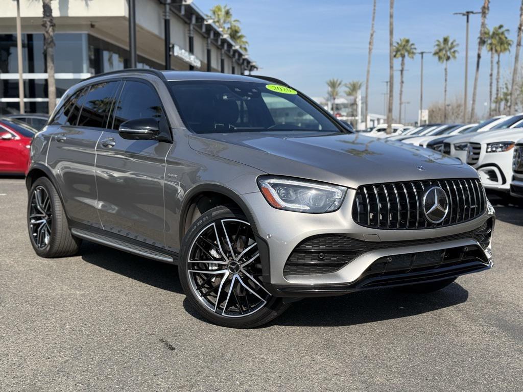 used 2020 Mercedes-Benz AMG GLC 43 car, priced at $36,998