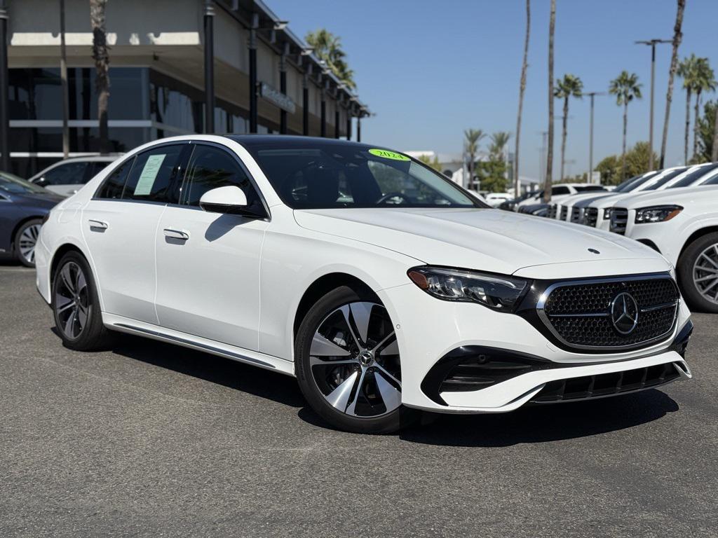 used 2024 Mercedes-Benz E-Class car, priced at $63,500