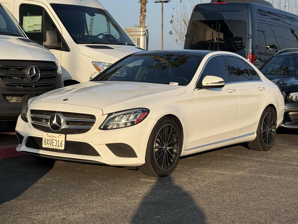 used 2021 Mercedes-Benz C-Class car, priced at $25,798