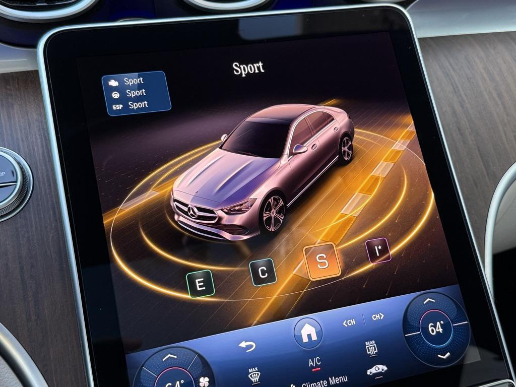 used 2025 Mercedes-Benz C-Class car, priced at $44,998