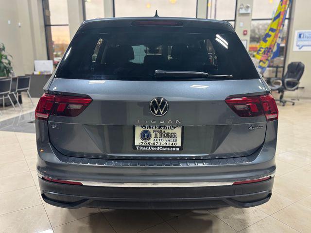 used 2022 Volkswagen Tiguan car, priced at $17,422