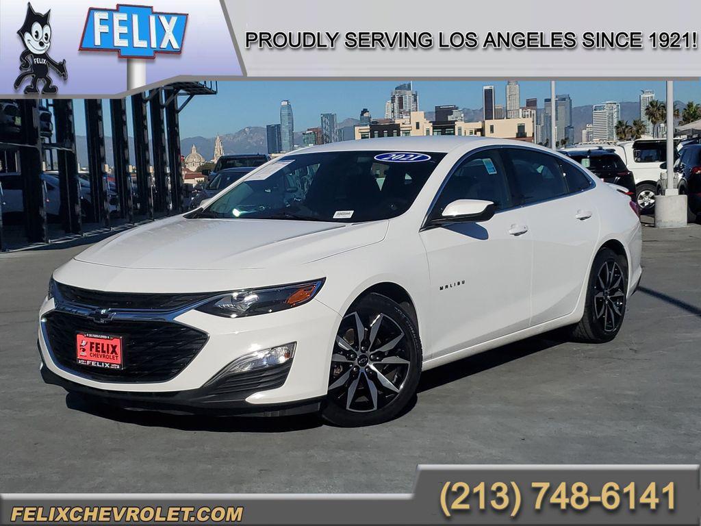 used 2021 Chevrolet Malibu car, priced at $15,994
