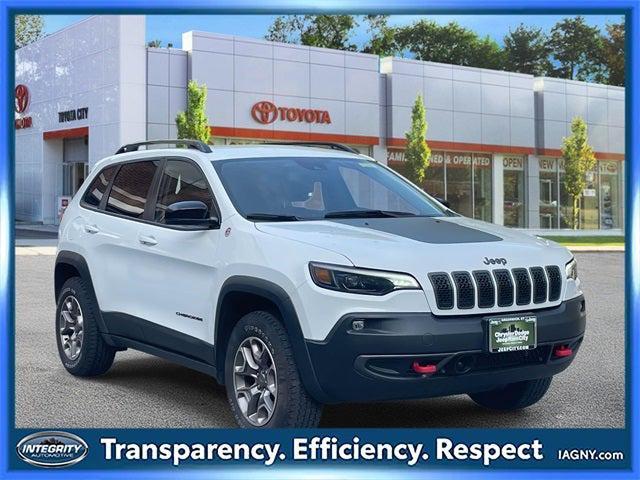 used 2022 Jeep Cherokee car, priced at $21,290