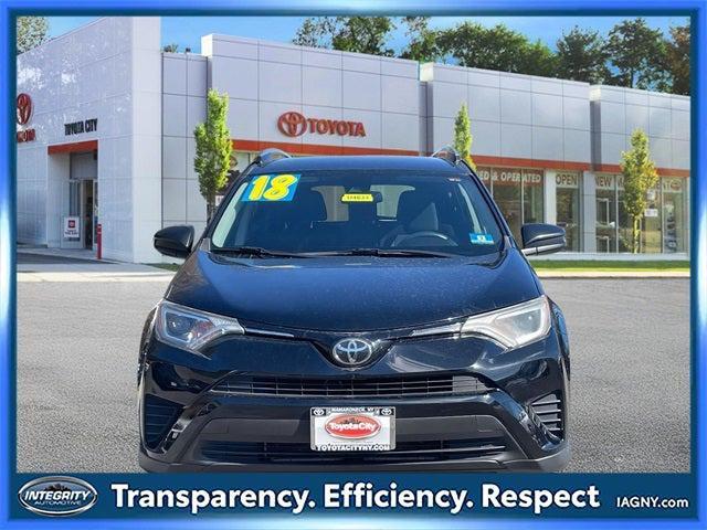 used 2018 Toyota RAV4 car, priced at $17,990