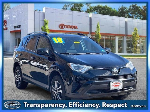 used 2018 Toyota RAV4 car, priced at $17,990
