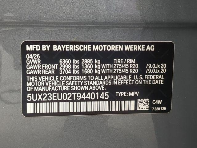 new 2026 BMW X5 car, priced at $82,150