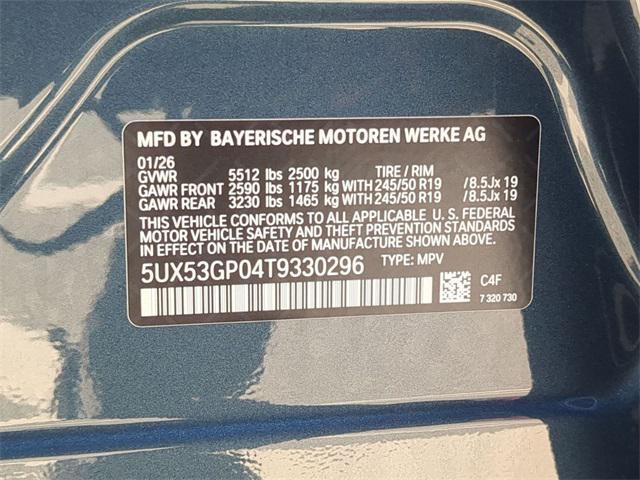 new 2026 BMW X3 car, priced at $58,150