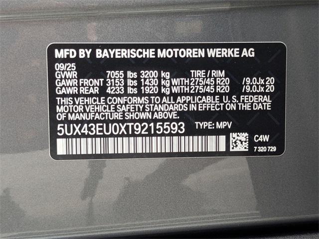 new 2026 BMW X5 PHEV car, priced at $81,725