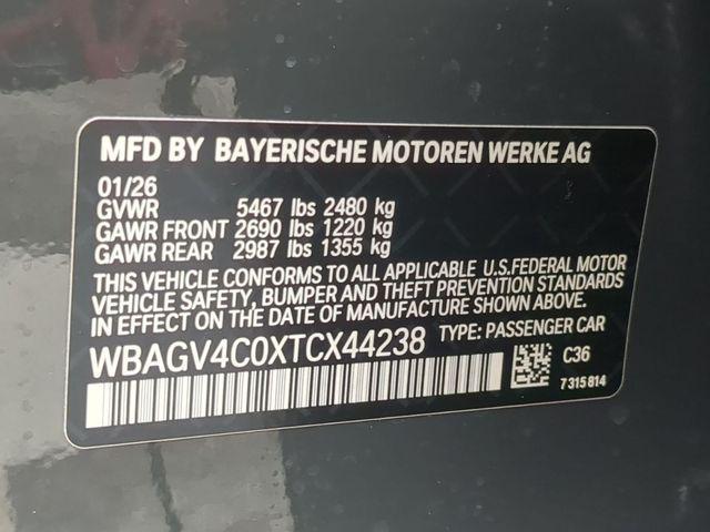 new 2026 BMW 840 Gran Coupe car, priced at $110,250