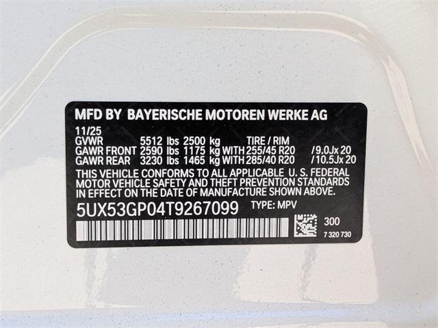 new 2026 BMW X3 car, priced at $59,140