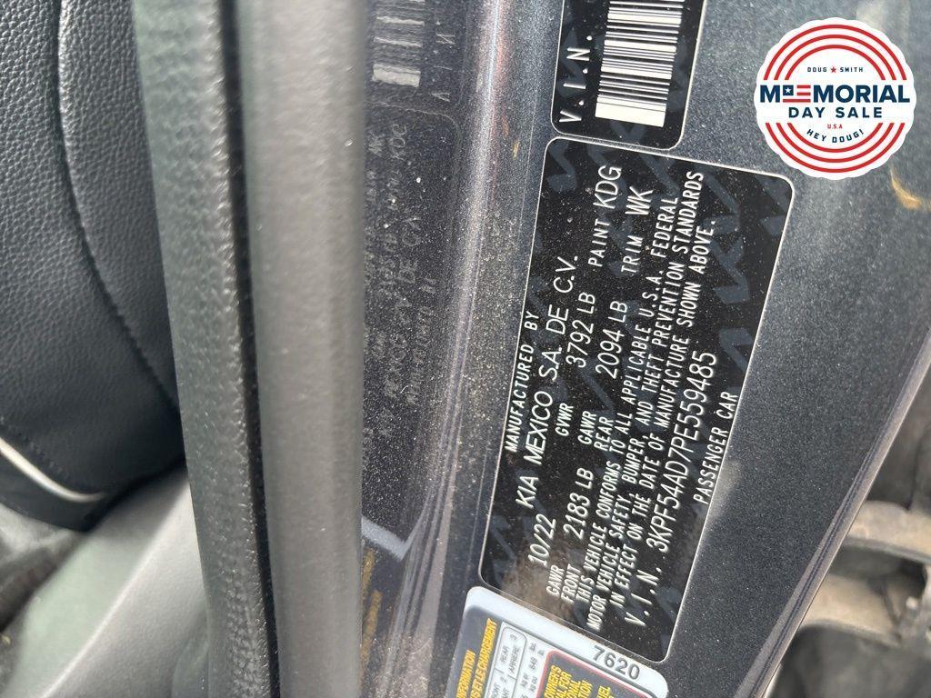 used 2023 Kia Forte car, priced at $23,062