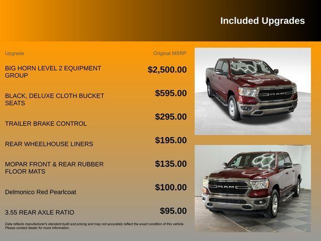 used 2021 Ram 1500 car, priced at $26,909