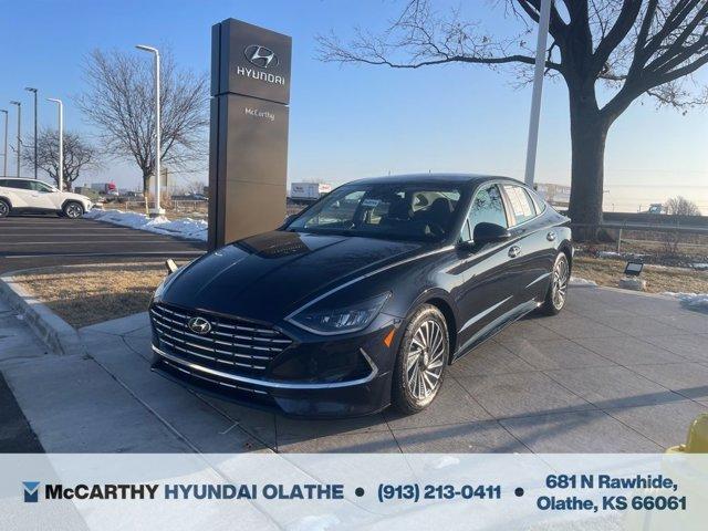 used 2021 Hyundai Sonata Hybrid car, priced at $18,527