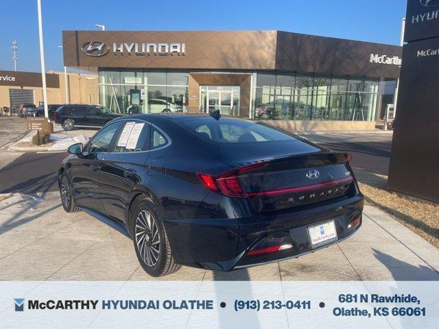 used 2021 Hyundai Sonata Hybrid car, priced at $18,527