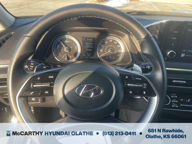 used 2021 Hyundai Sonata Hybrid car, priced at $18,527