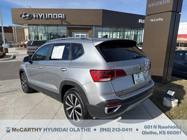 used 2022 Volkswagen Taos car, priced at $18,800