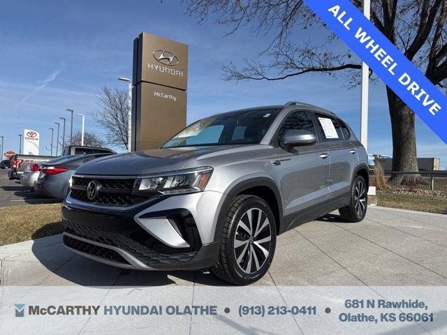 used 2022 Volkswagen Taos car, priced at $19,653