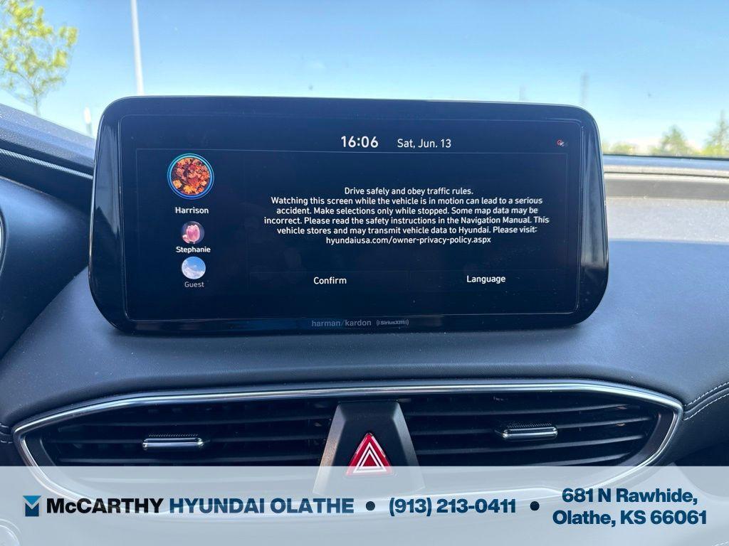 used 2023 Hyundai SANTA FE HEV car, priced at $27,161
