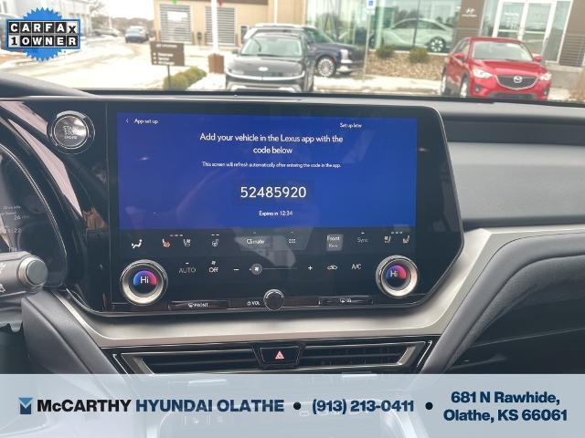 used 2025 Lexus TX 350 car, priced at $64,541