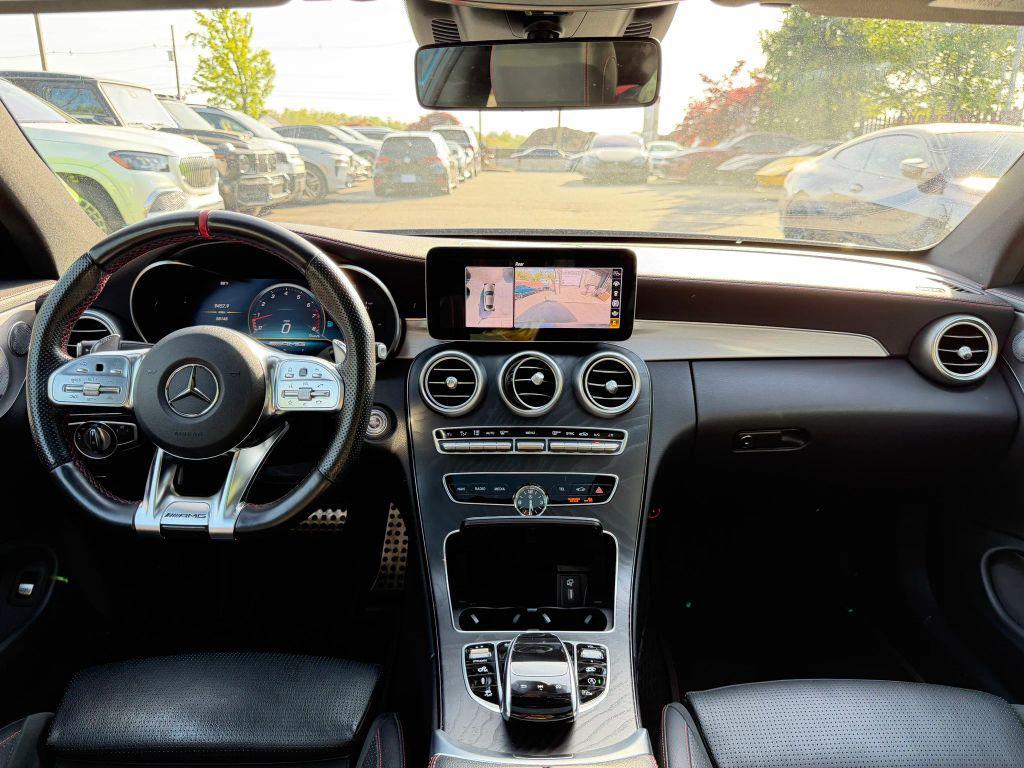 used 2019 Mercedes-Benz AMG C 43 car, priced at $31,400